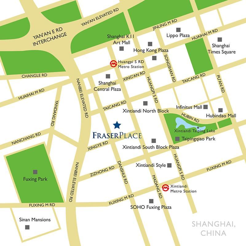 Fraser Place Xintiandi Aparthotel Shanghai